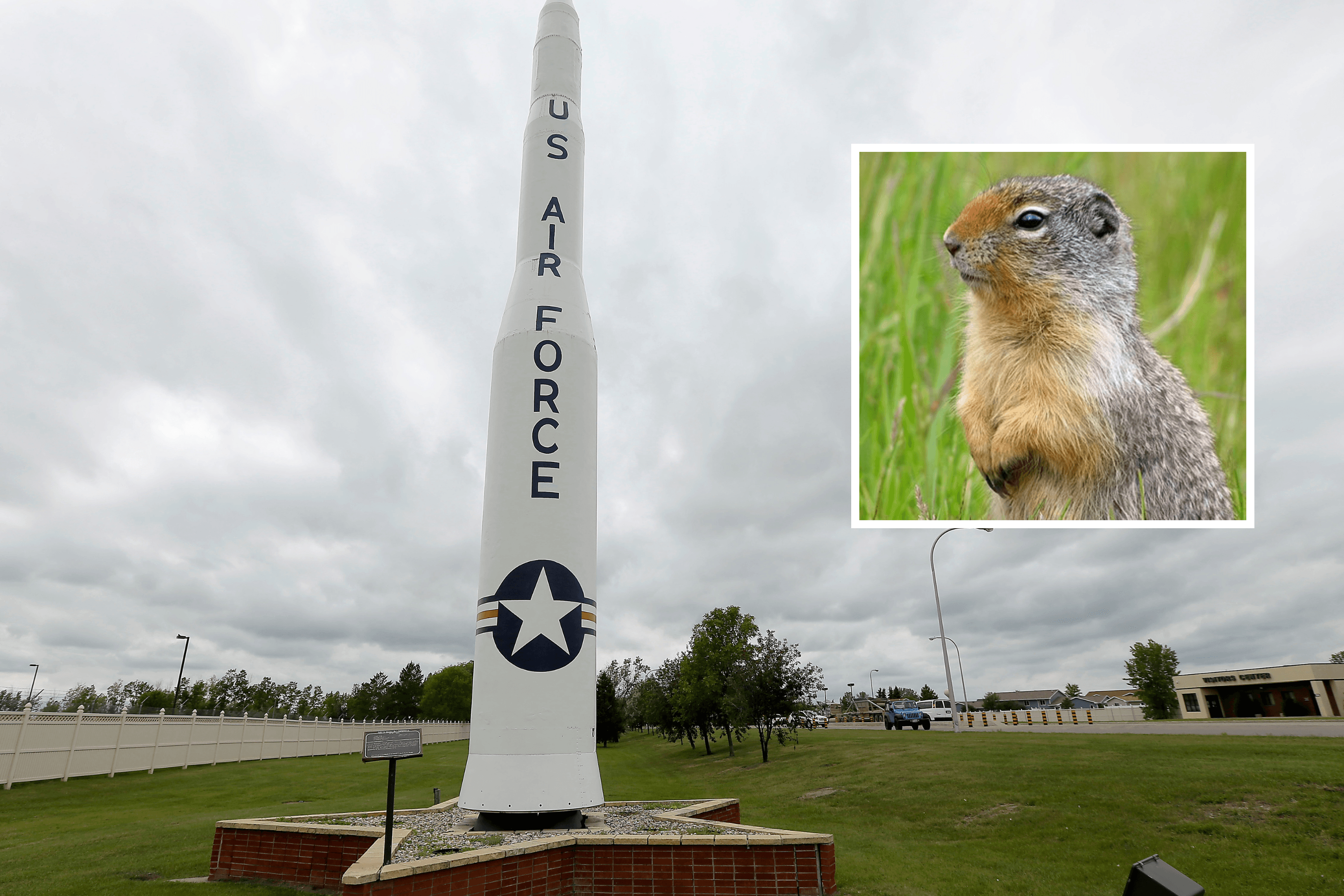 US Nuclear Missile Base Swarmed By Squirrels