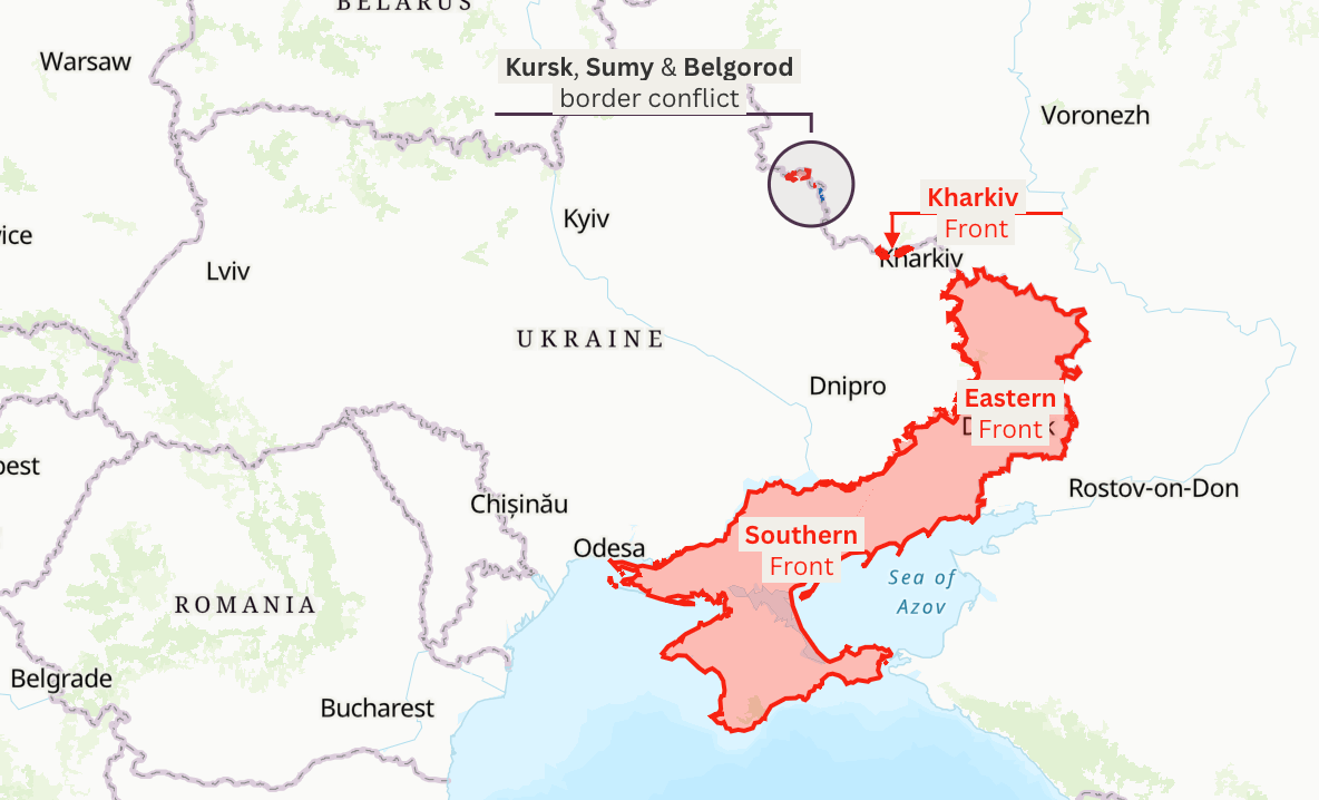 While World Watches Iran, Putin Makes Headway in Ukraine
