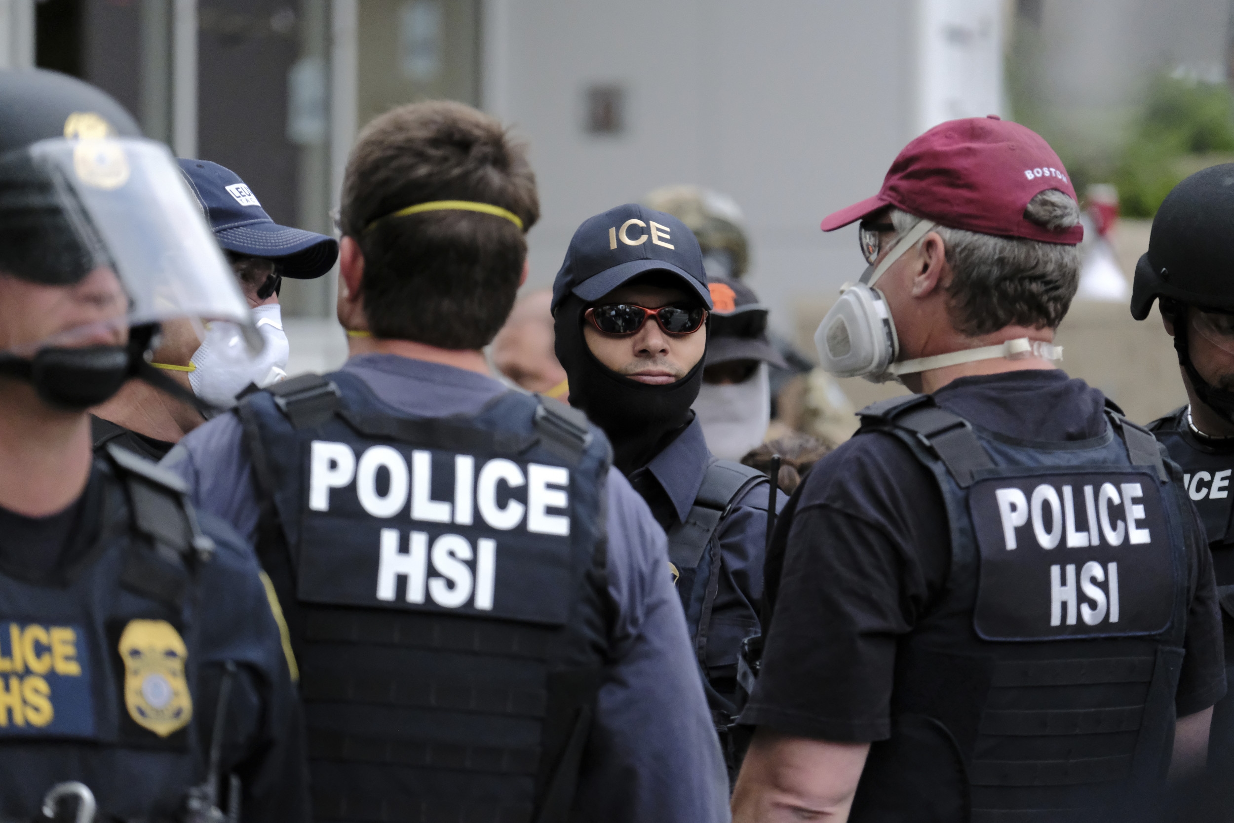 Husband Refuses To Take Trump Flags Down After Wife Detained by ICE