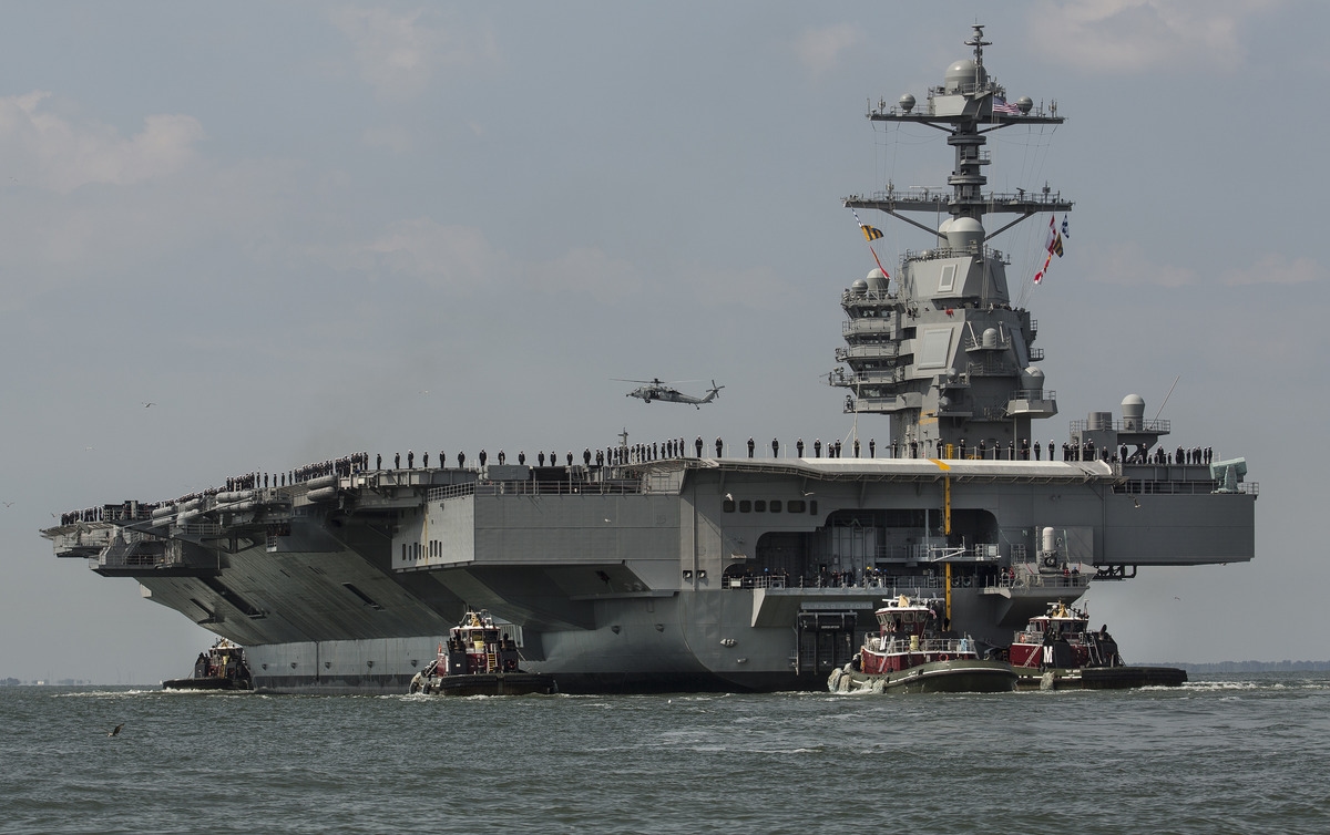 New US Aircraft Carrier Hit by Significant Delays