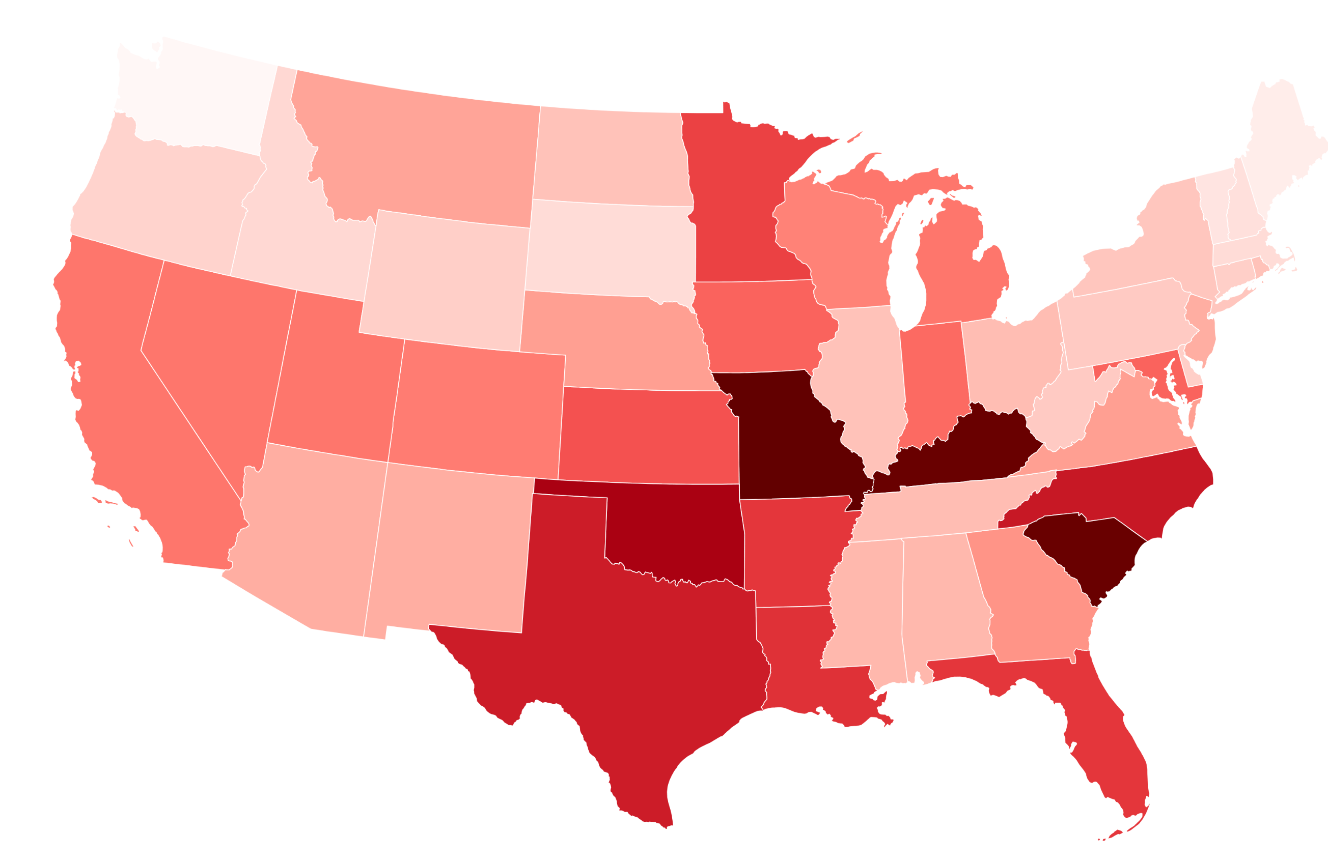 Map Shows Which States Could See Energy Bills Rise From GOP Budget Bill