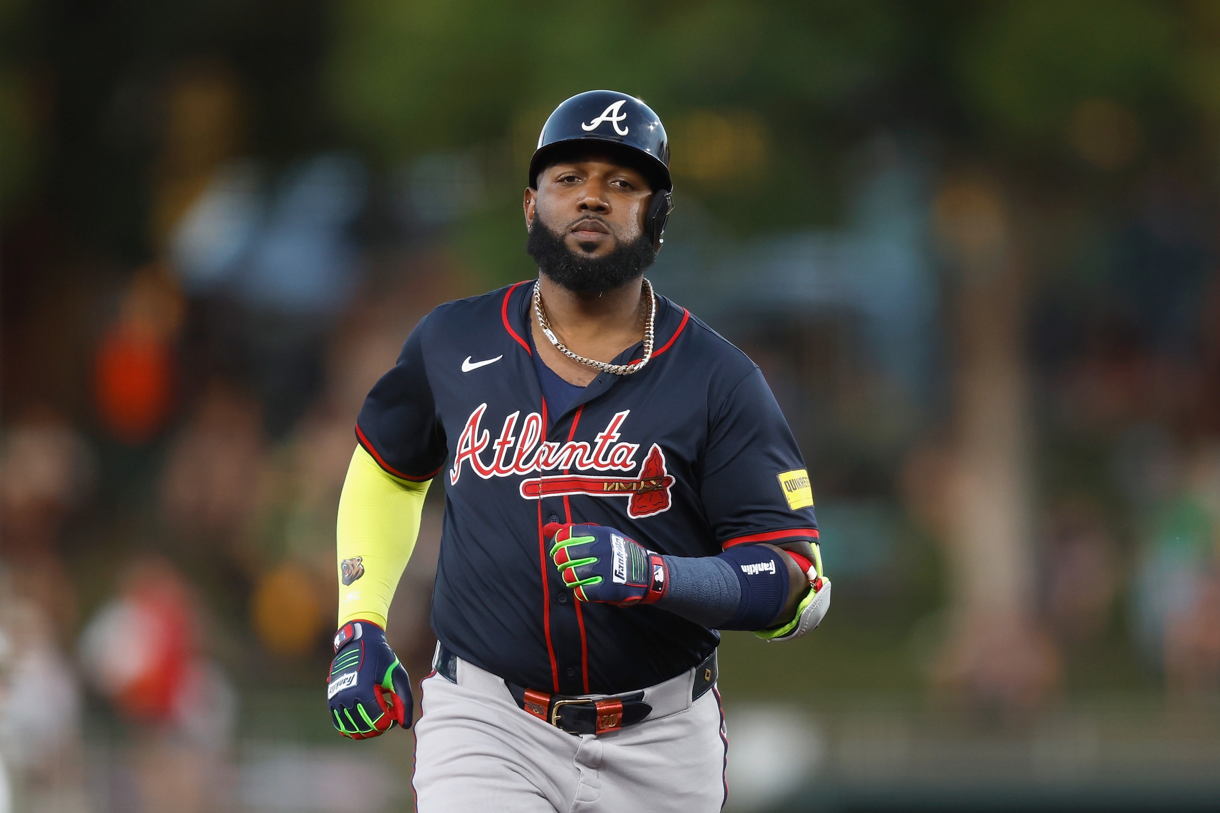 Padres Named 'Best Fit' for Braves Slugger Marcell Ozuna at Deadline