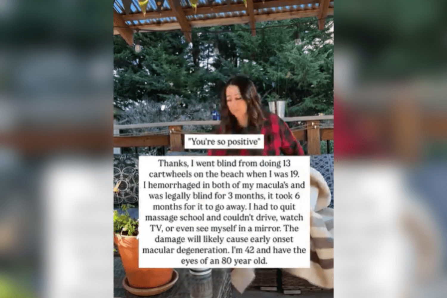Teen Did 13 Cartwheels on the Beach, Then She Went Blind
