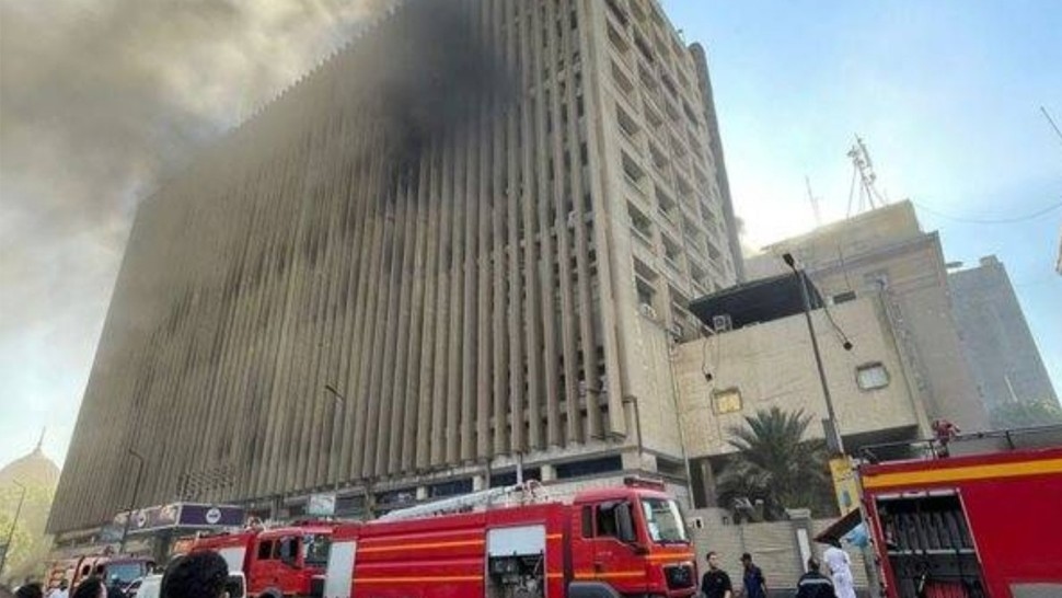 مصر: 4 قتلى و14 مصابا في حريق سنترال رمسيس
