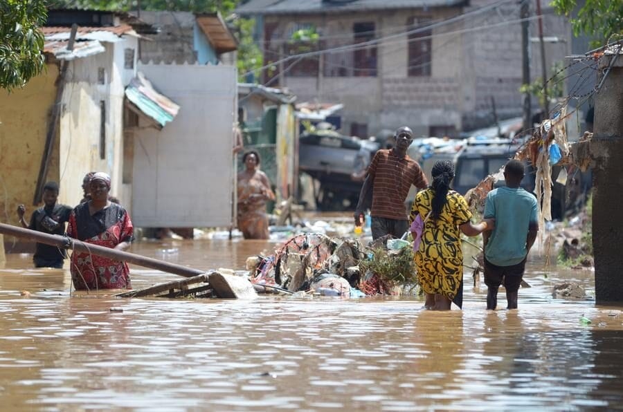 مصرع 19 شخصا جراء الأمطار الغزيرة في الكونغو