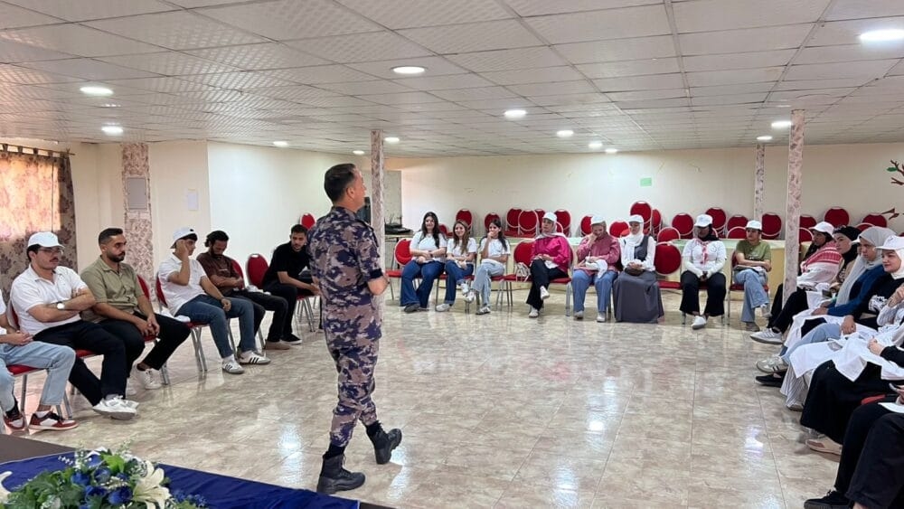 انطلاق معسكر 'سواعد الإنقاذ' في مديرية شباب العقبة