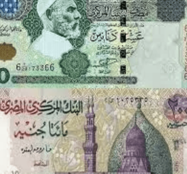 الجنيه المصري خطف 5 قروش من الدينار الليبي