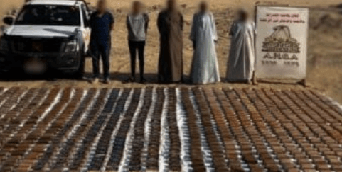 الداخلية السهرانة مسكت طن حشيش بـ 100 مليون جنيه : شابوووه