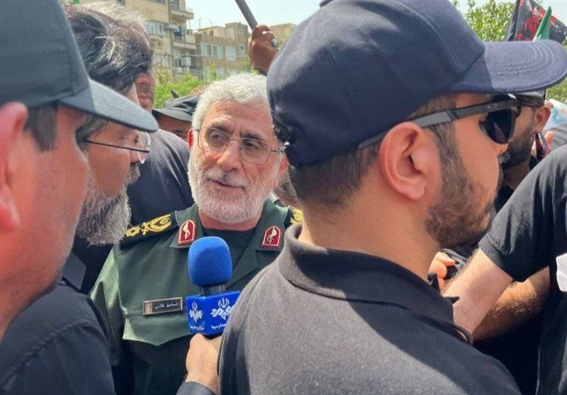قاآني: حققنا النجاح حتى الان وسنمضي قدما بقوة