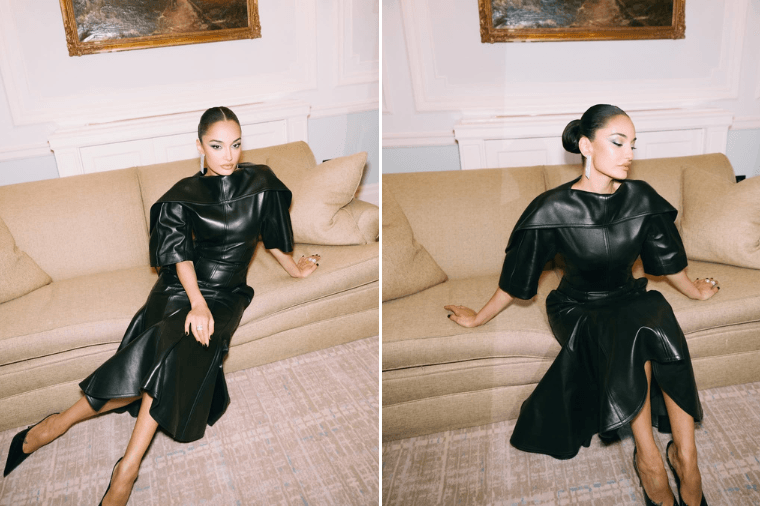 Amina Muaddi brings her signature glam to Paris with a flagship store on Avenue Montaigne