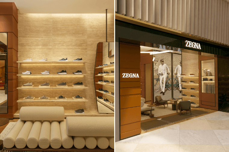 ZEGNA unveils an exquisite menswear corner at Level Shoes in The Dubai Mall