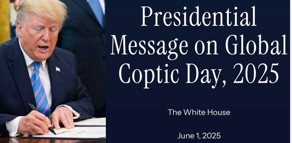 Trump on Global Coptic Day: Treasured traditions of Coptic community serve as light for Americans