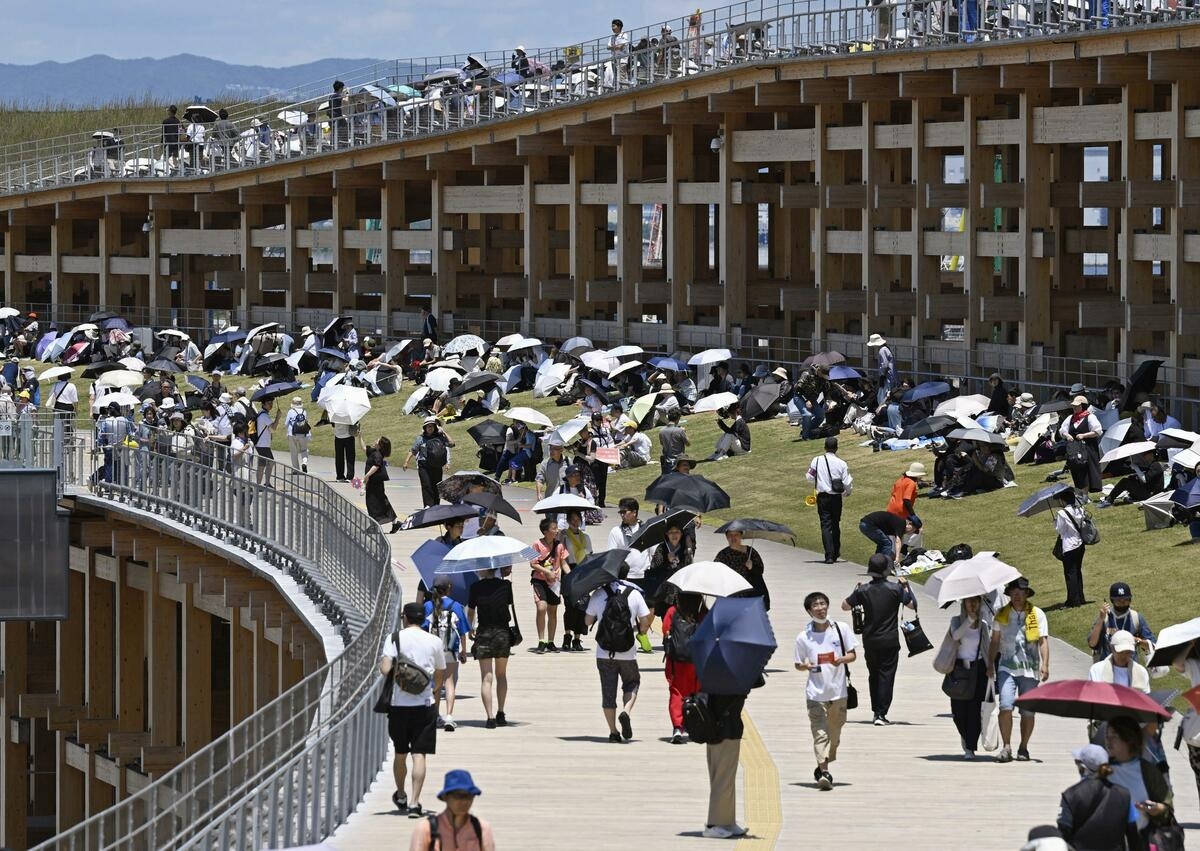 Osaka expo welcomes 10 millionth visitor at halfway stage