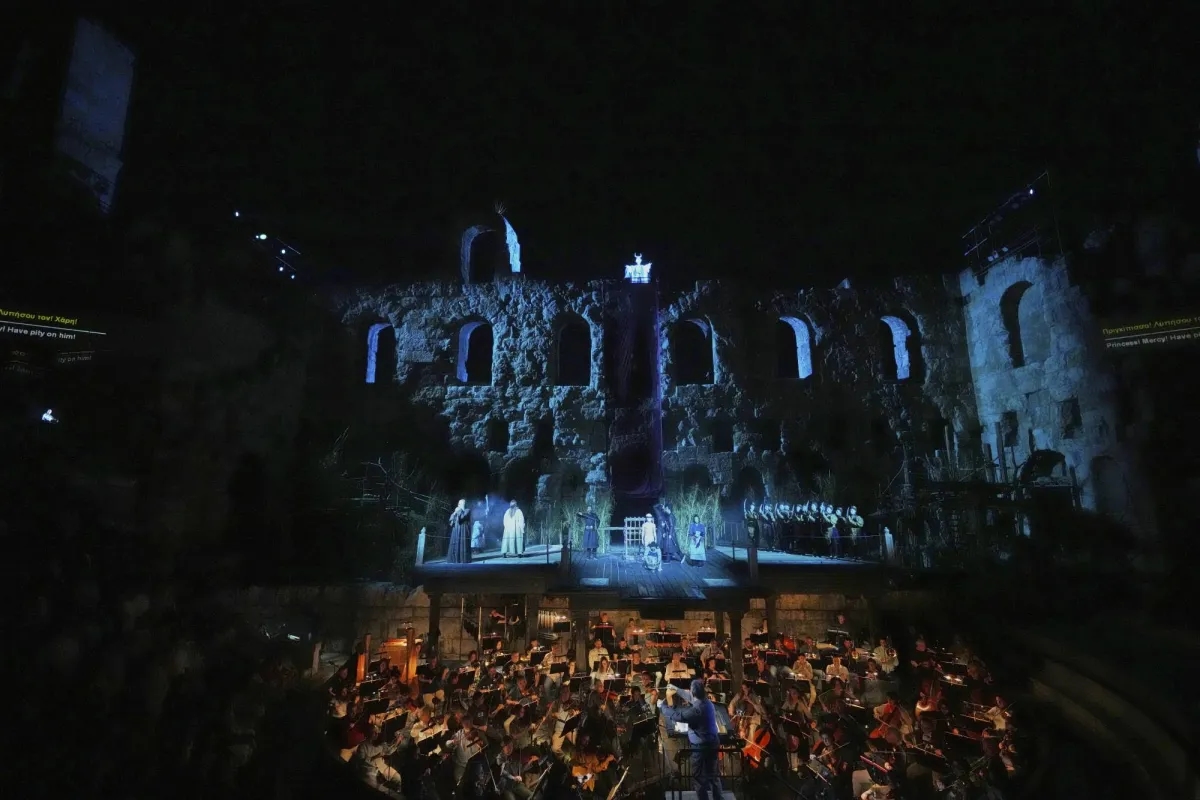 Athens' Ancient Theater Hosts Final Festival Season Before Closing for 3-year Restoration