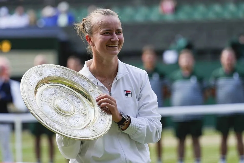Krejcikova Relishing Return as Wimbledon Champion Despite Injury Scare