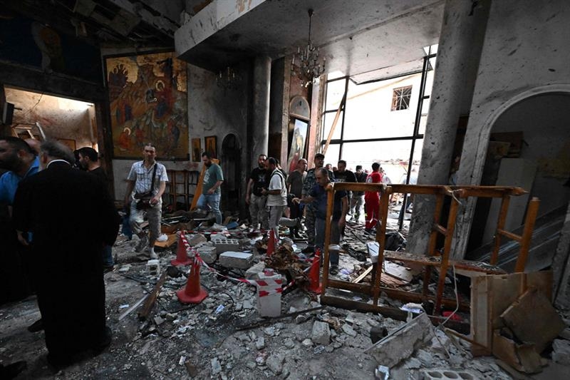 Al-Azhar, Coptic Orthodox Church condemn Damascus church suicide bombing - Foreign Affairs