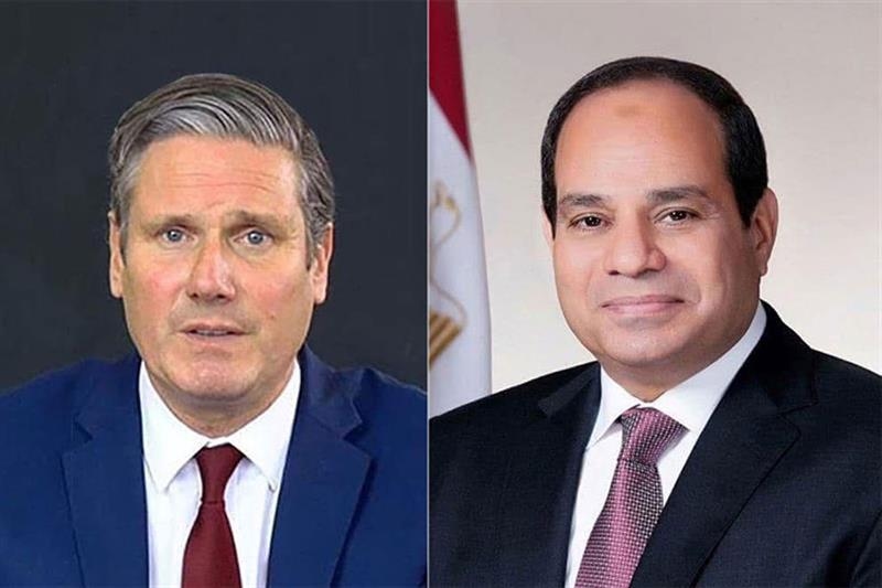 El-Sisi urges Gaza ceasefire in call with UK's Starmer - Foreign Affairs