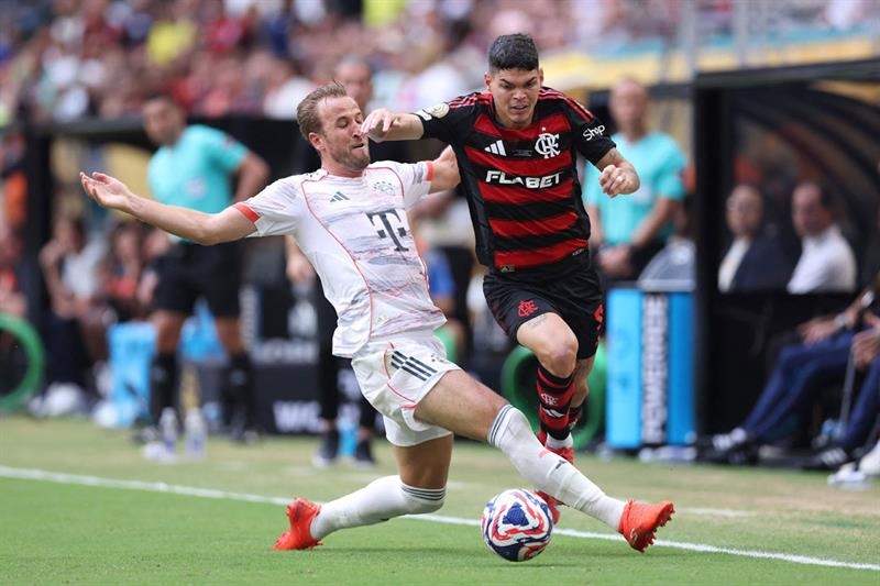 It was a tough game against a good team: Bayern star Kane after Flamengo win