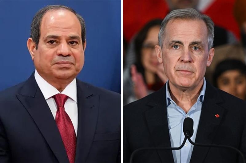 El-Sisi, Canada PM discuss restoring Middle East stability
