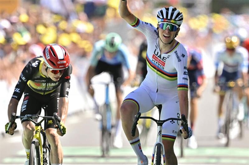Cycling: Pogacar pounces to retakes Tour de France lead - Omni sports