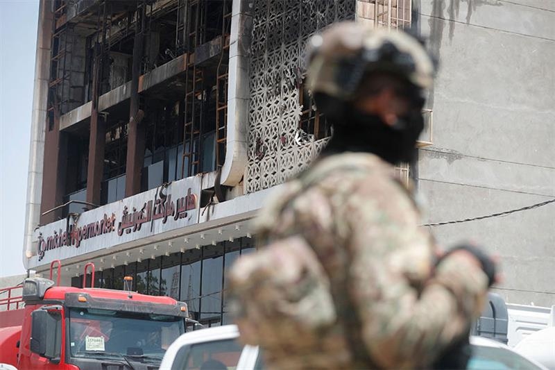 55 dead in Iraq shopping mall fire: Health officials - Region