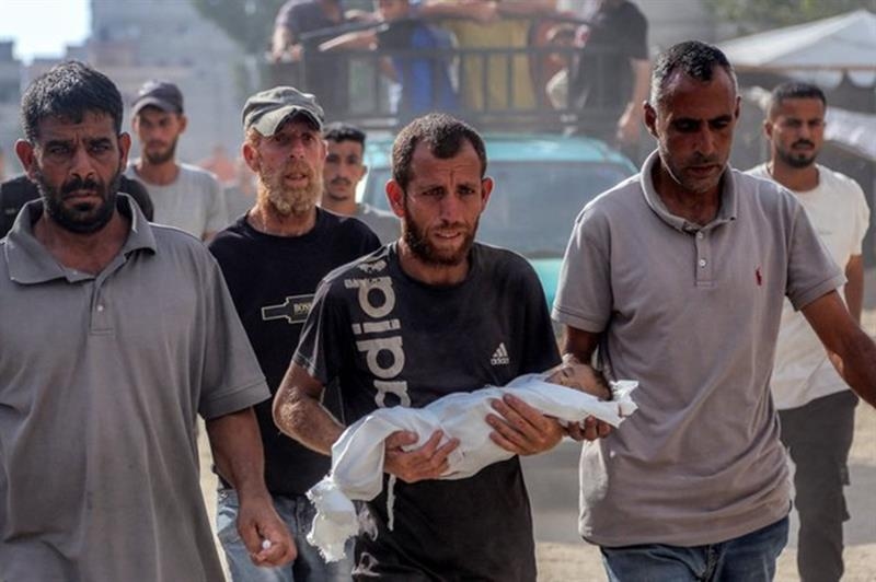One million children starving in Gaza as 73 civilians killed in aid 'death traps'