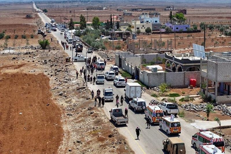 Syrian Red Crescent says first aid convoy enters Druze-majority Sweida city - Region