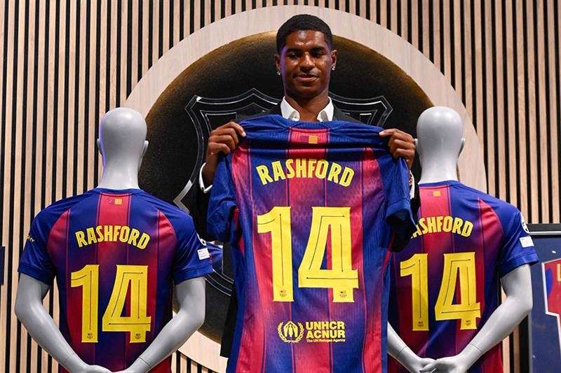 Rashford joins Barca on loan from Man United - World