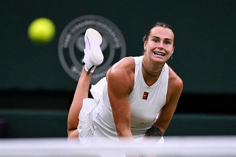 Tennis: Sabalenka downs former doubles partner to power into Wimbledon quarters - Omni sports