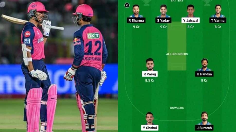 RR vs MI Dream11 Prediction IPL 2025: Fantasy Tips, Todays Playing XI, Captain, Vice-Captain Picks For Rajasthan Royals vs Mumbai Indians 50th Match