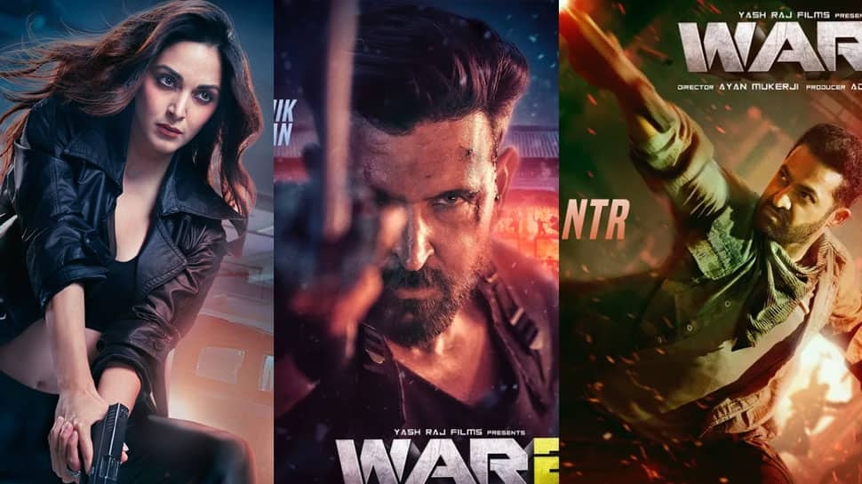 War 2 First Look Posters: Hrithik Roshan, Jr NTR And Kiara Advani's Intense New Look Screams Power And Action!