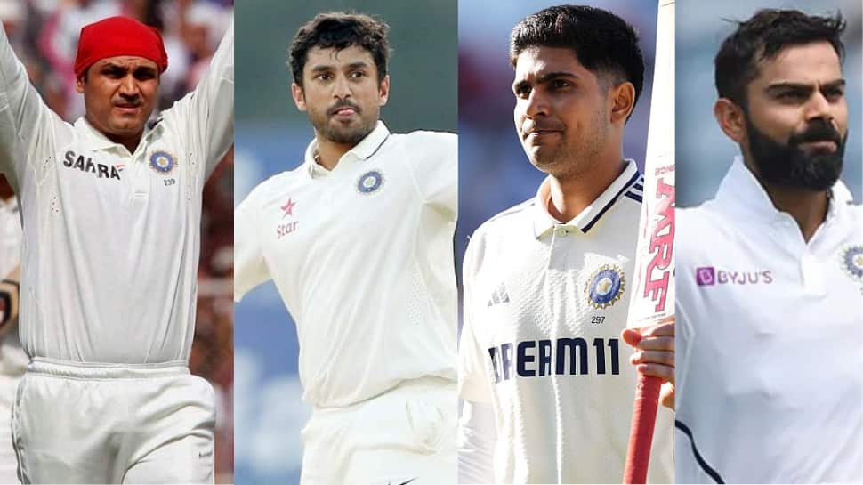 Top 10 Highest Individual Scores By Indians In Tests: Virendra Sehwag Leads, Shubman Gill Surpasses Virat Kohli