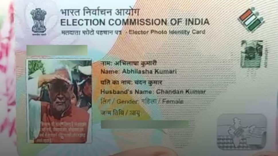 Bizarre Bihar: Woman's Voter ID Card Features CM Nitish Kumars Photo
