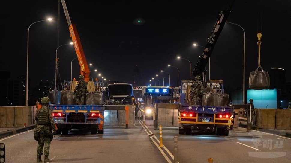 Taiwan Shuts Down Key Bridge For Military Drill To Stop Chinese Forces From Entering Taipei