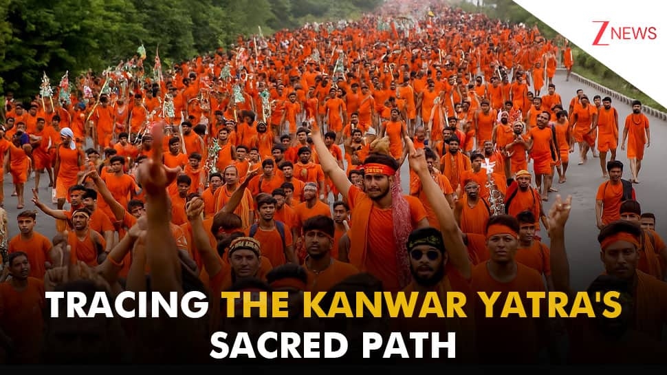 Kanwar Yatra EXPLAINED: Mapping 210-km Delhi-Haridwar Route, 60 Million Devotees Expected Amidst Security & QR Code Controversy