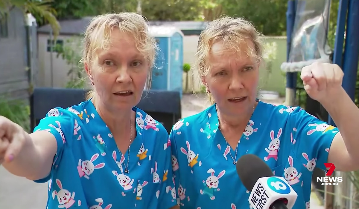 Watch: Identical twin sisters go viral after giving surreal TV interview in unison
