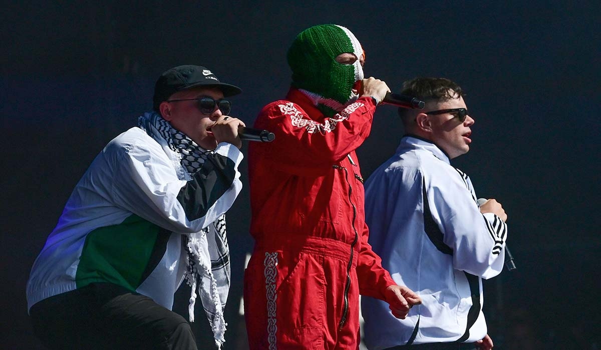 British police reviewing footage of Kneecap's Glastonbury gig