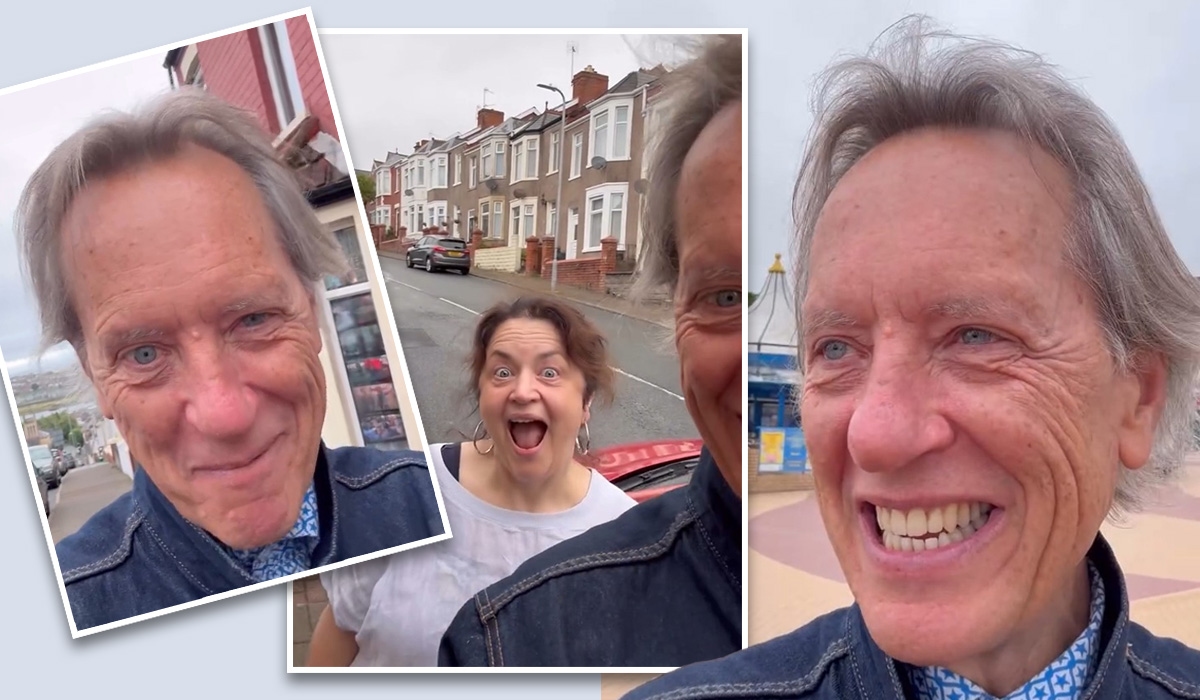 Richard E Grant takes emotional tour of Barry Island in late wife's memory