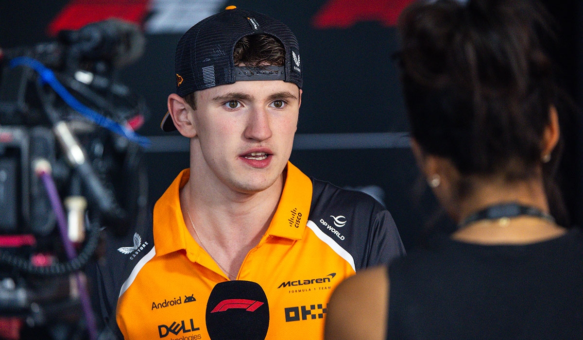 Alex Dunne left emotional after making his Formula 1 debut
