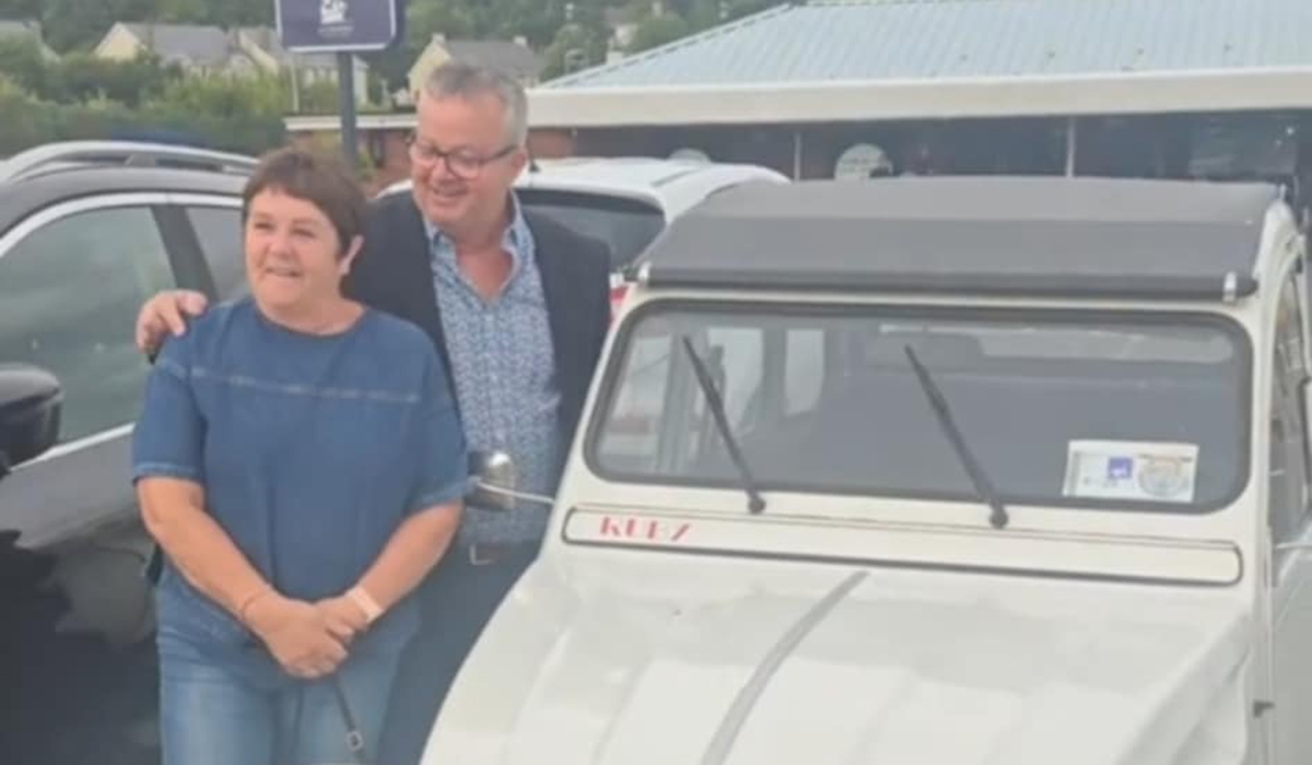 Watch: Letterkenny man sweeps wife off her feet with dream car