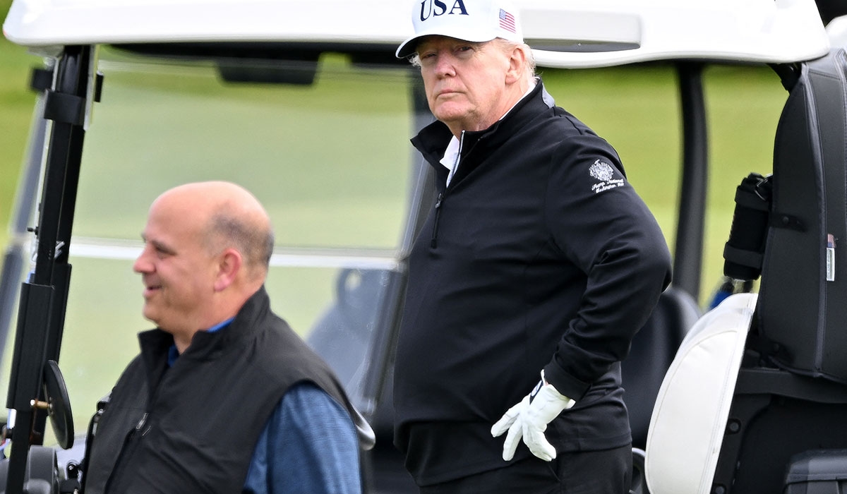Trump protests in Scotland