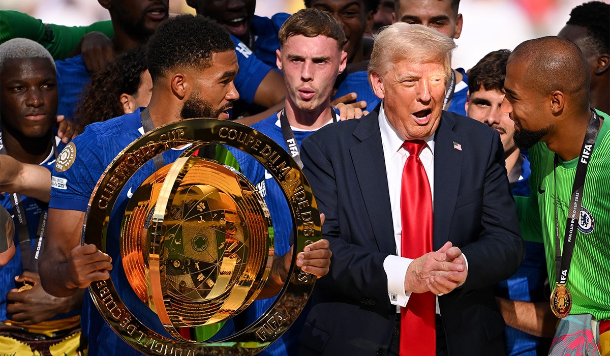 Donald Trump accused of 'ruining' Chelsea's Club World Cup win