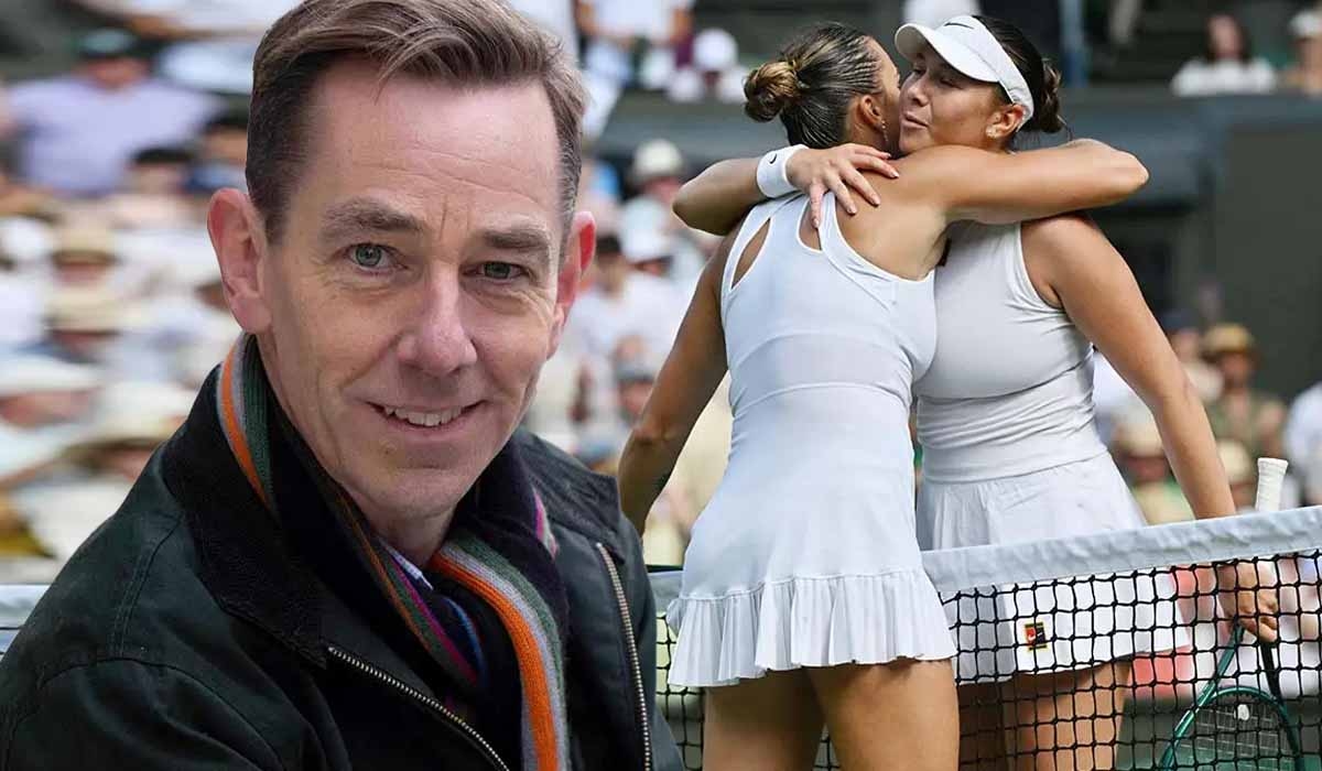 Ryan Tubridy: 'Our trip to Wimbledon was in 30C heat so my Pimm's was practical'