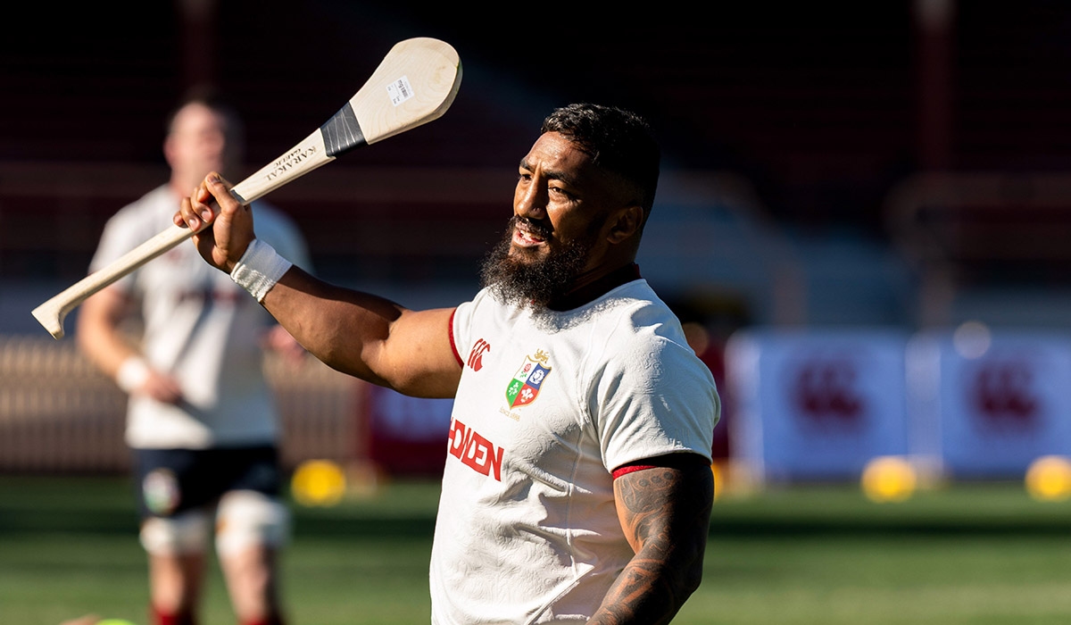 Hurls out as the Lions prepare for stellar 'Tahs test