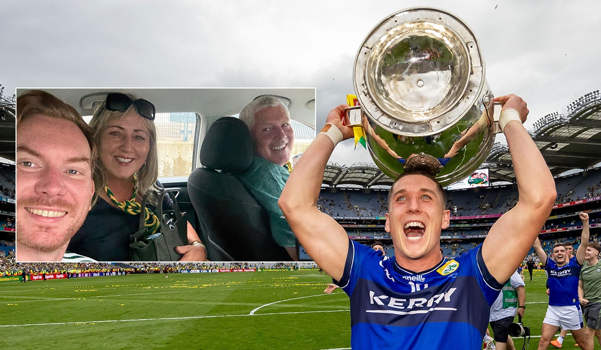 Kerry pride: Broadcaster shares taxi with parents of All-Ireland hero