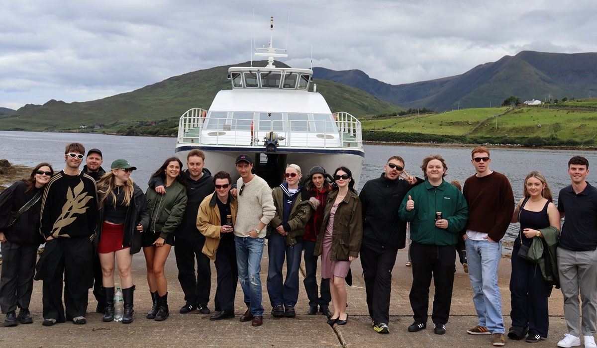 Stars afloat! Lewis Capaldi, Sam Fender and Grian Chatten take in Mayo's magic