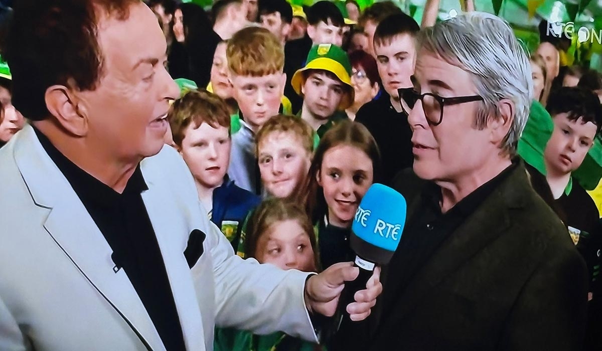 Hollywood star shows his support for Donegal ahead of football final