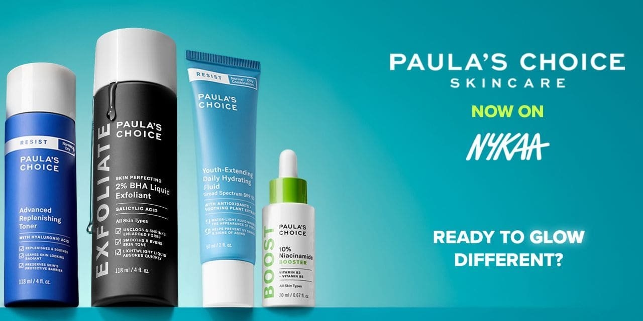 Paula's Choice Launches on Nykaa for India Retail Debut