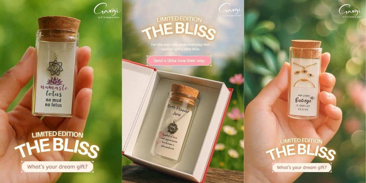Gargi Launches Bliss: Silver Charms in Bottled Keepsakes
