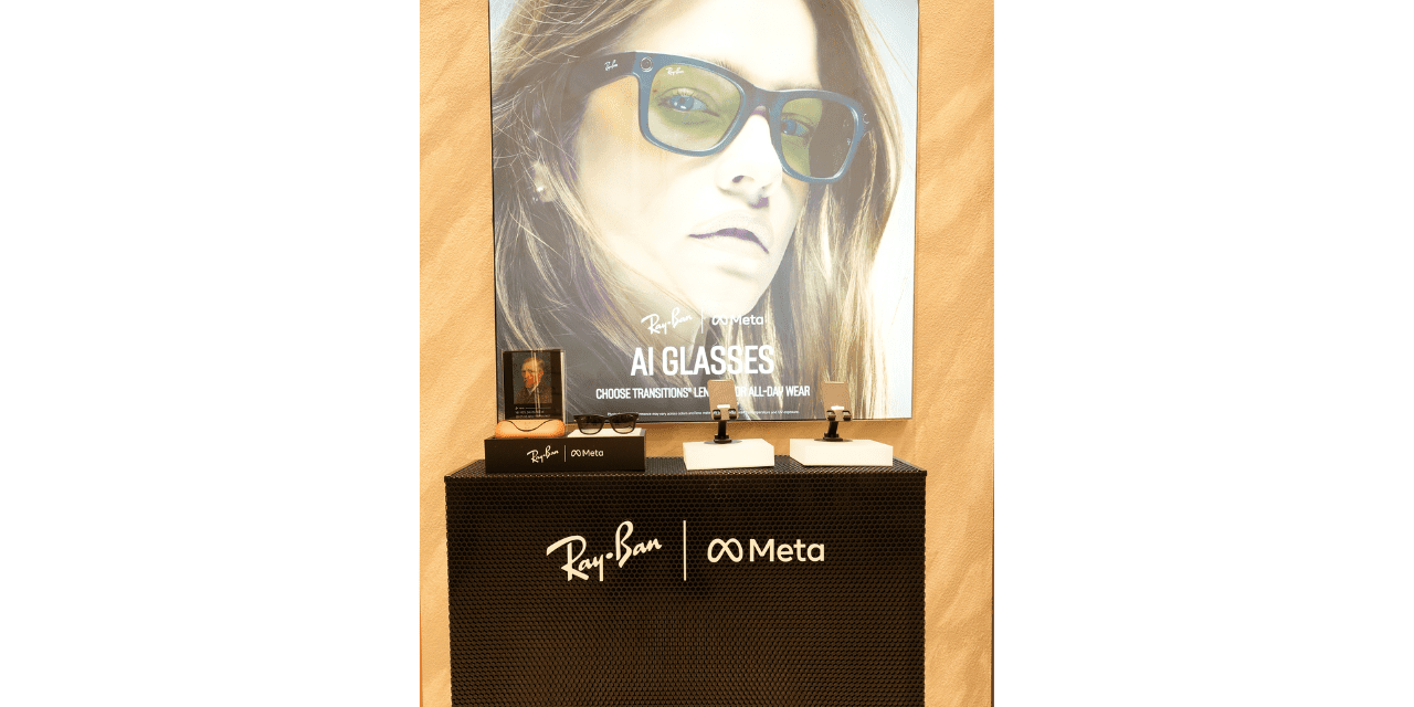 Ray-Ban Meta Showcased at Lawrence & Mayo Janpath